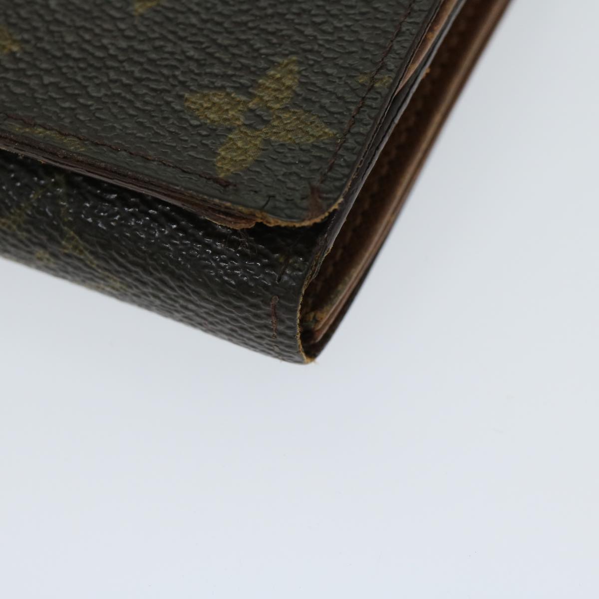 LOUIS VUITTON Monogram Portefeuille Tresol Wallet M61736 LV Auth bs12081