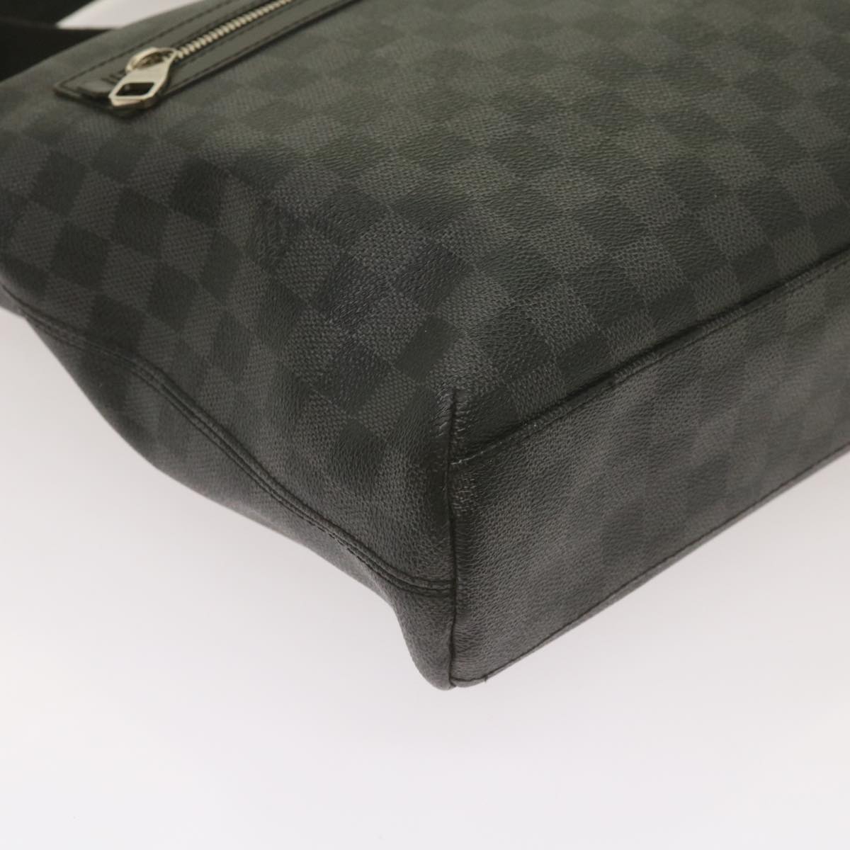 LOUIS VUITTON Damier Graphite Mick MM Shoulder Bag N41106 LV Auth bs12098