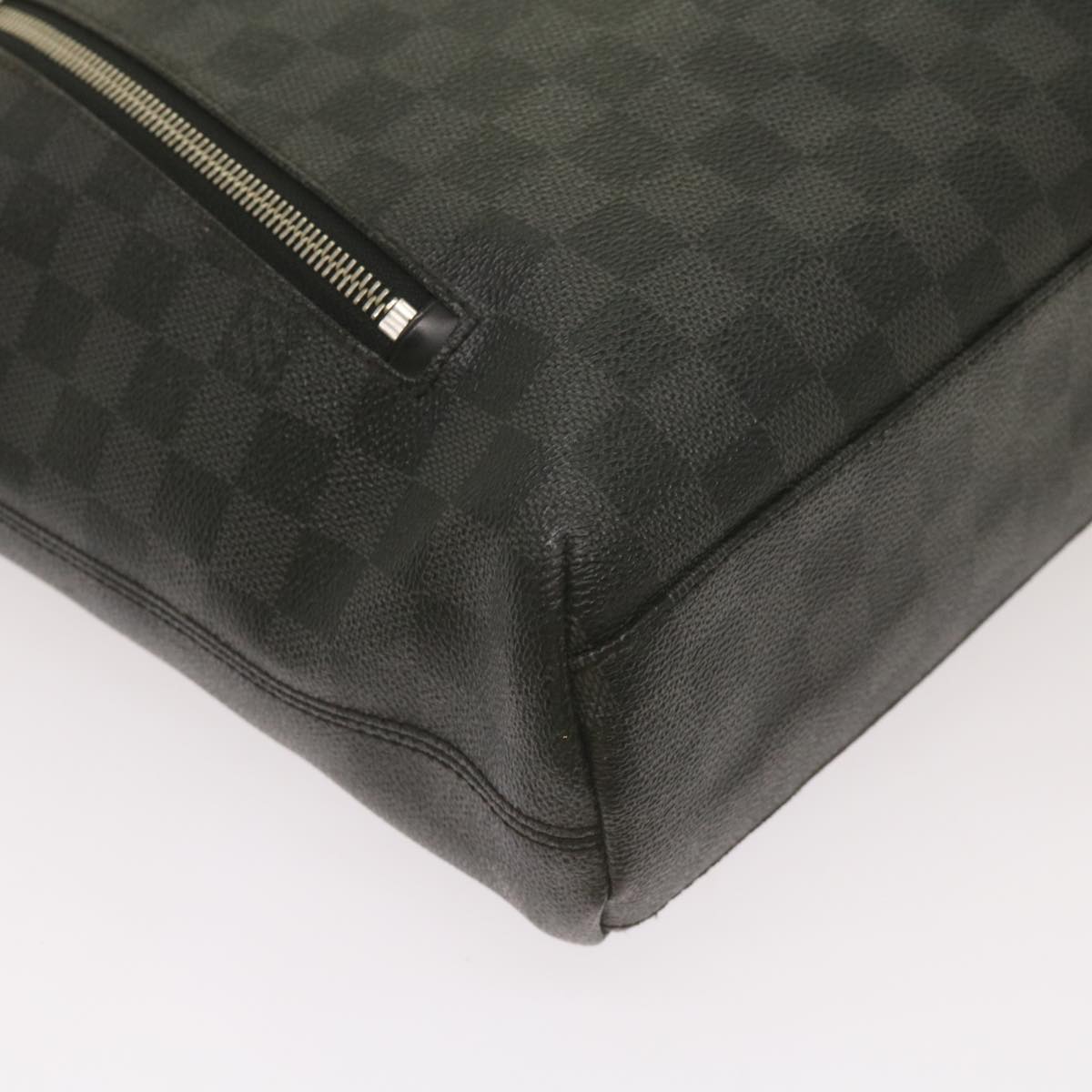 LOUIS VUITTON Damier Graphite Mick MM Shoulder Bag N41106 LV Auth bs12098