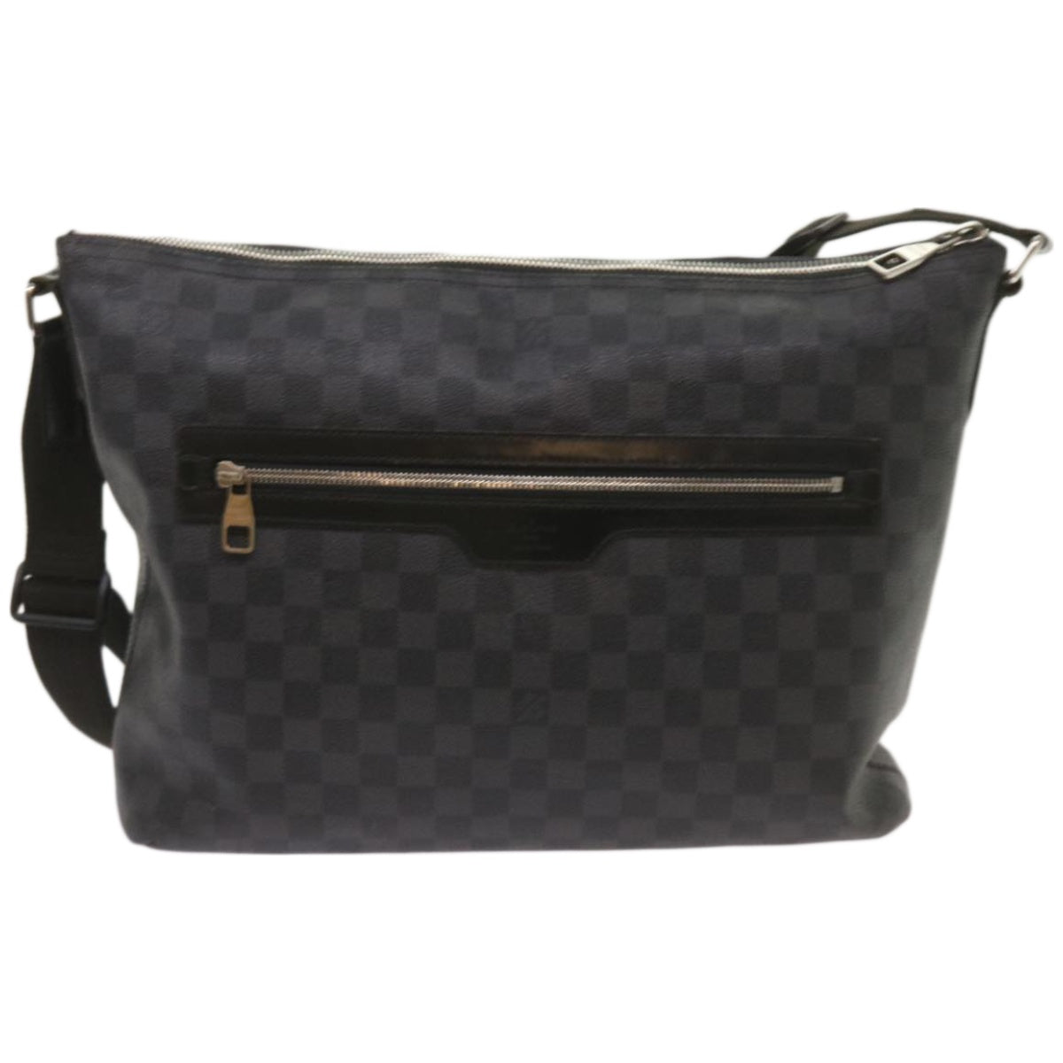 LOUIS VUITTON Damier Graphite Mick MM Shoulder Bag N41106 LV Auth bs12098