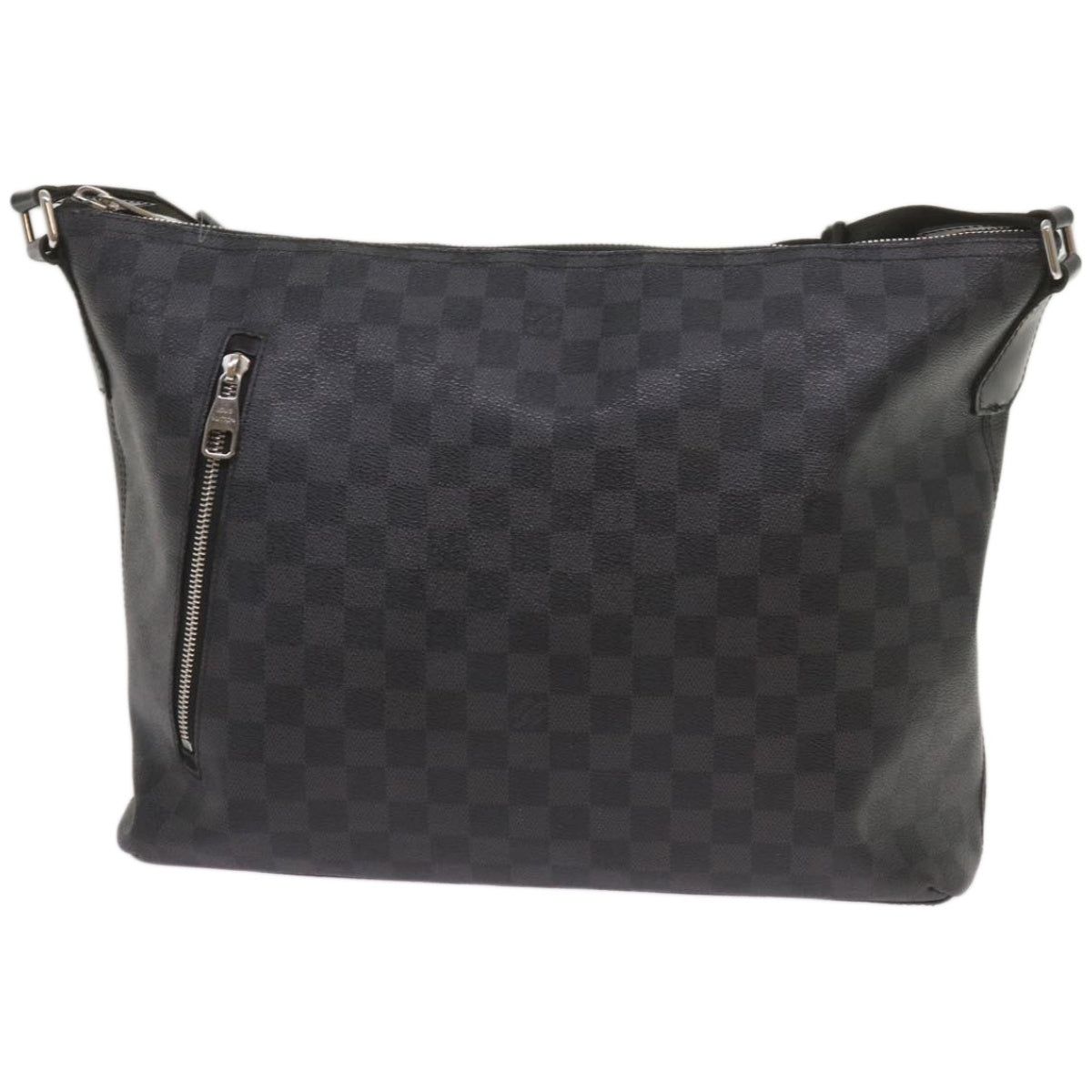 LOUIS VUITTON Damier Graphite Mick MM Shoulder Bag N41106 LV Auth bs12098