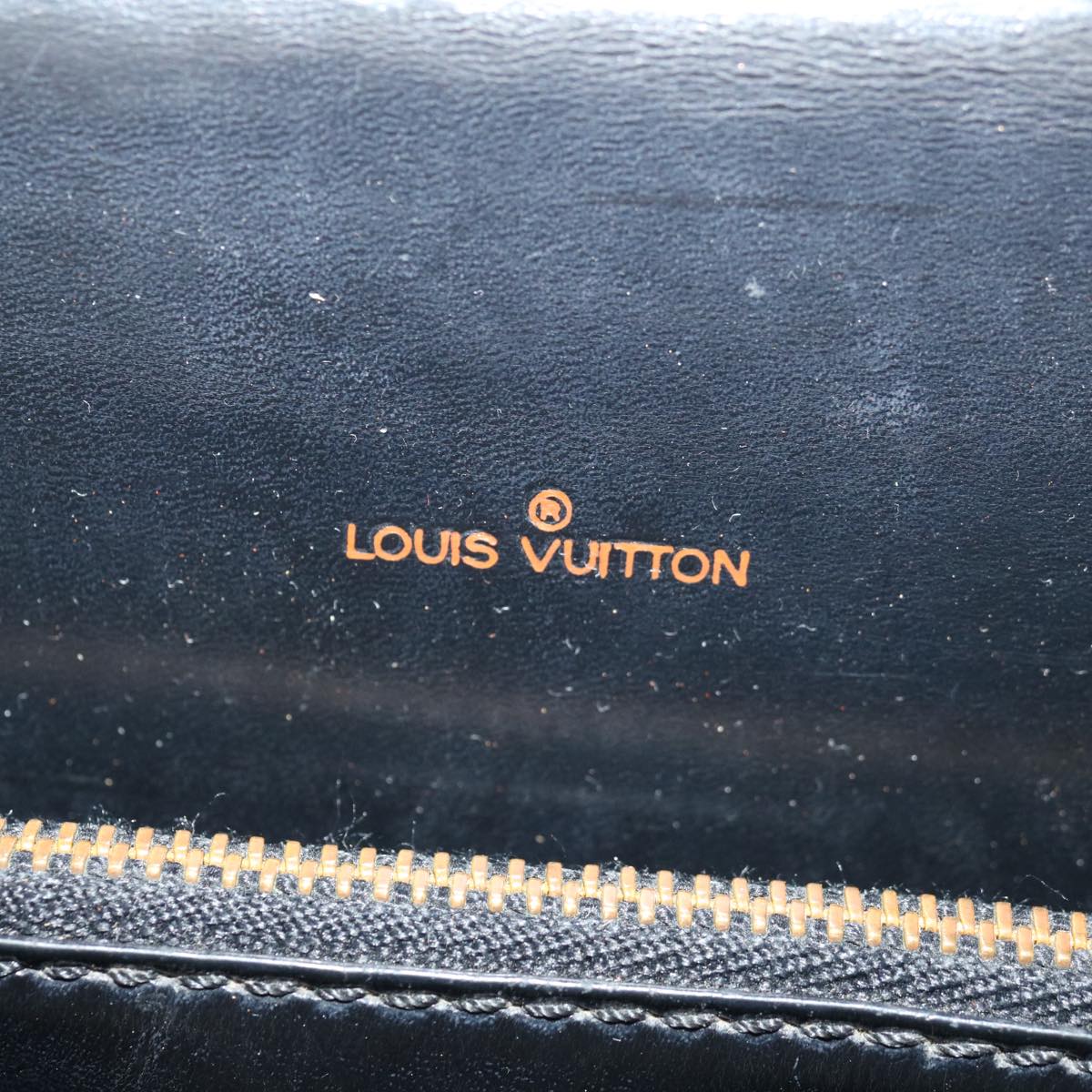 LOUIS VUITTON Epi Free Run Shoulder Bag Black M52402 LV Auth bs12139