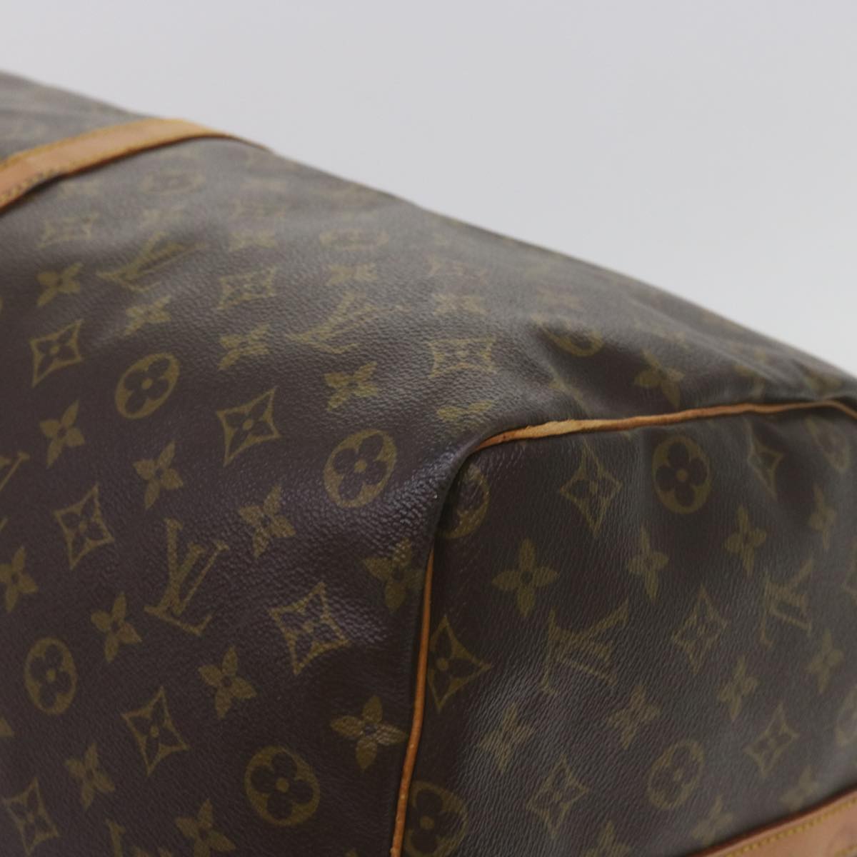 LOUIS VUITTON Monogram Keepall Bandouliere 60 Boston Bag M41412 LV Auth bs12142