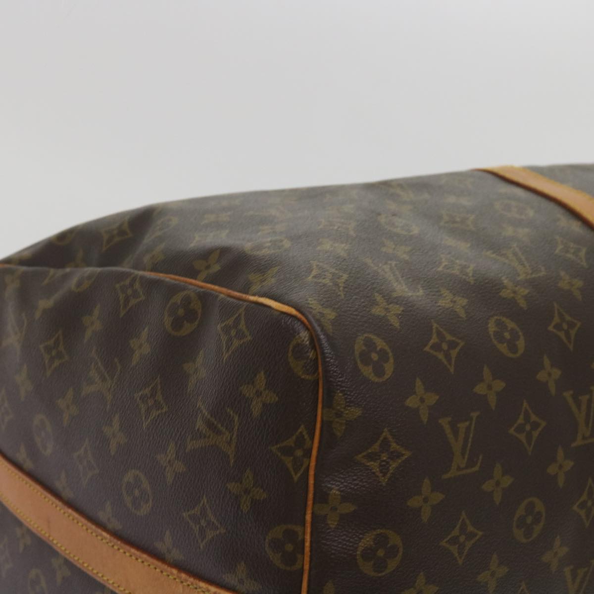 LOUIS VUITTON Monogram Keepall Bandouliere 60 Boston Bag M41412 LV Auth bs12142