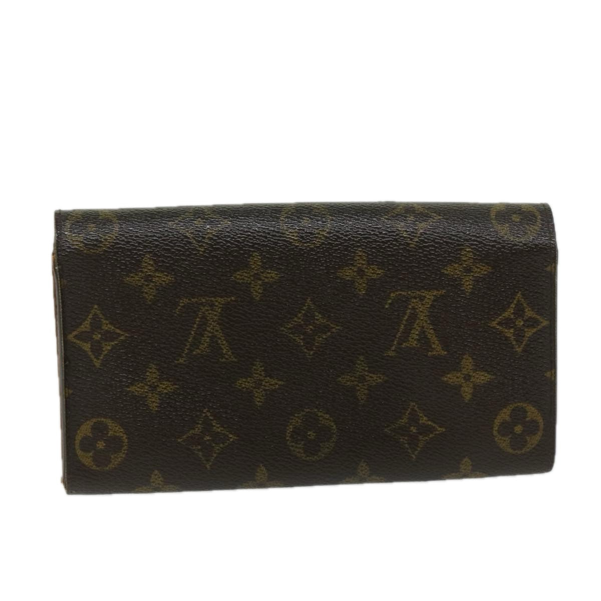 LOUIS VUITTON Monogram Portefeuille Sarah Long Wallet M60531 LV Auth bs12149