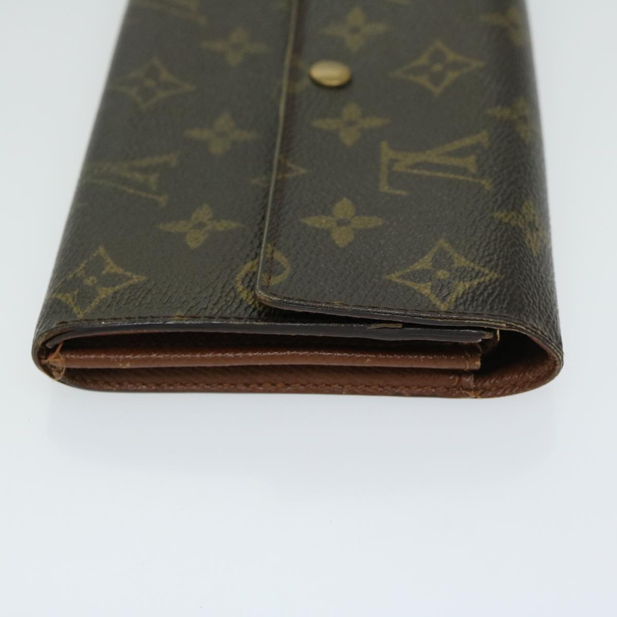 LOUIS VUITTON Monogram Portefeuille Sarah Long Wallet M60531 LV Auth bs12149