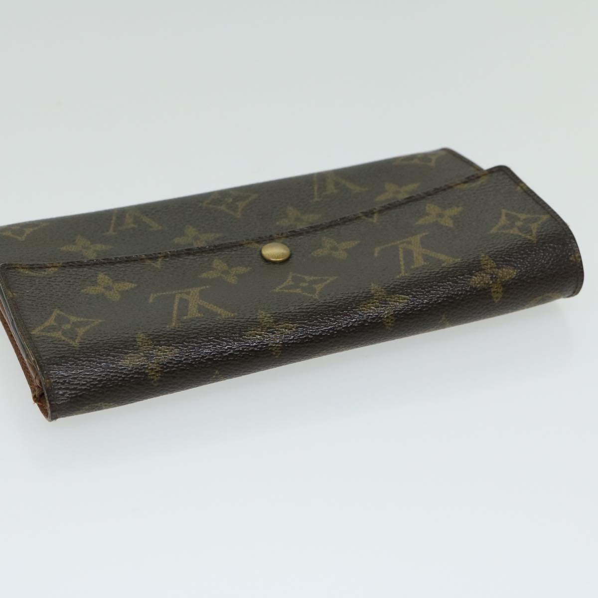 LOUIS VUITTON Monogram Portefeuille Sarah Long Wallet M60531 LV Auth bs12149