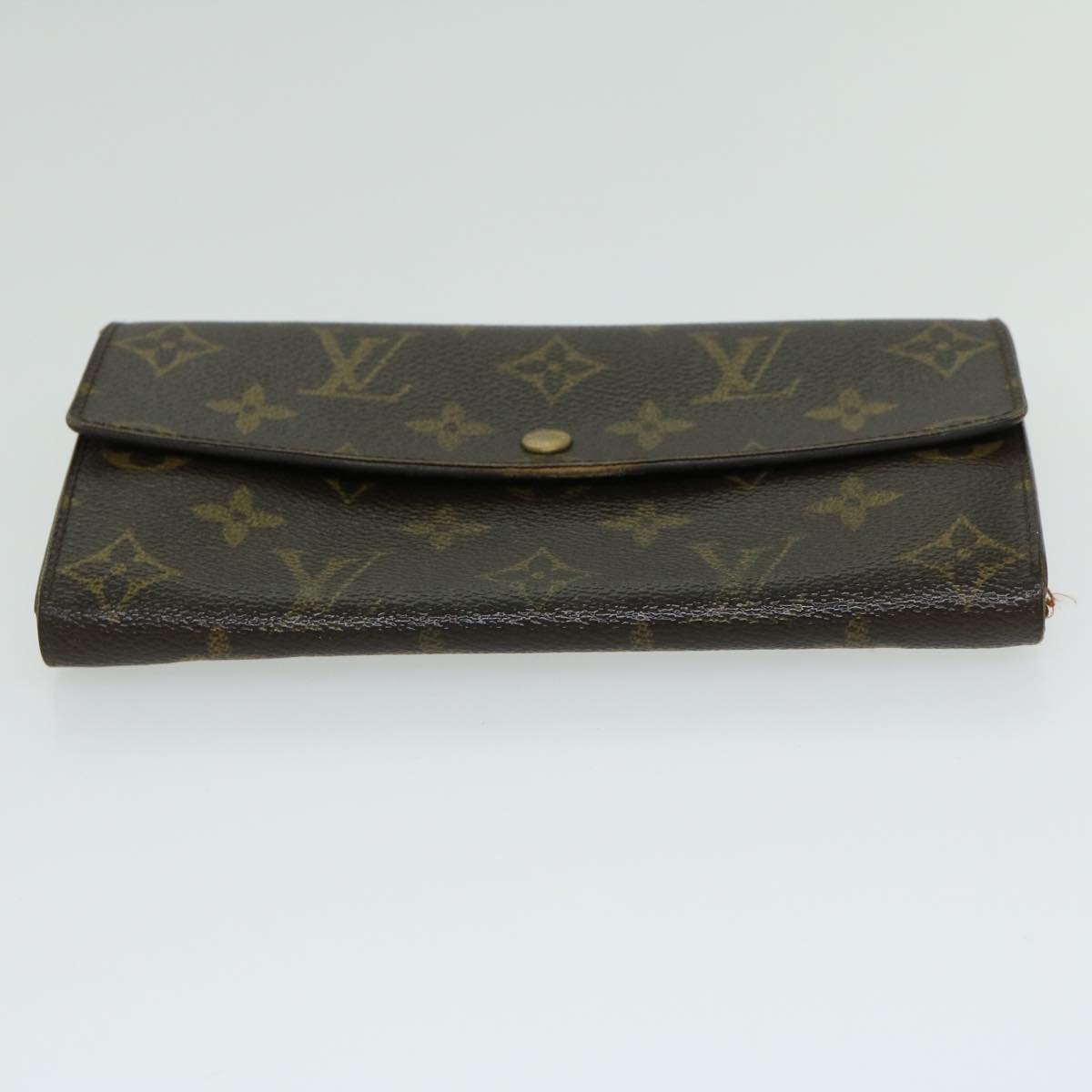 LOUIS VUITTON Monogram Portefeuille Sarah Long Wallet M60531 LV Auth bs12149