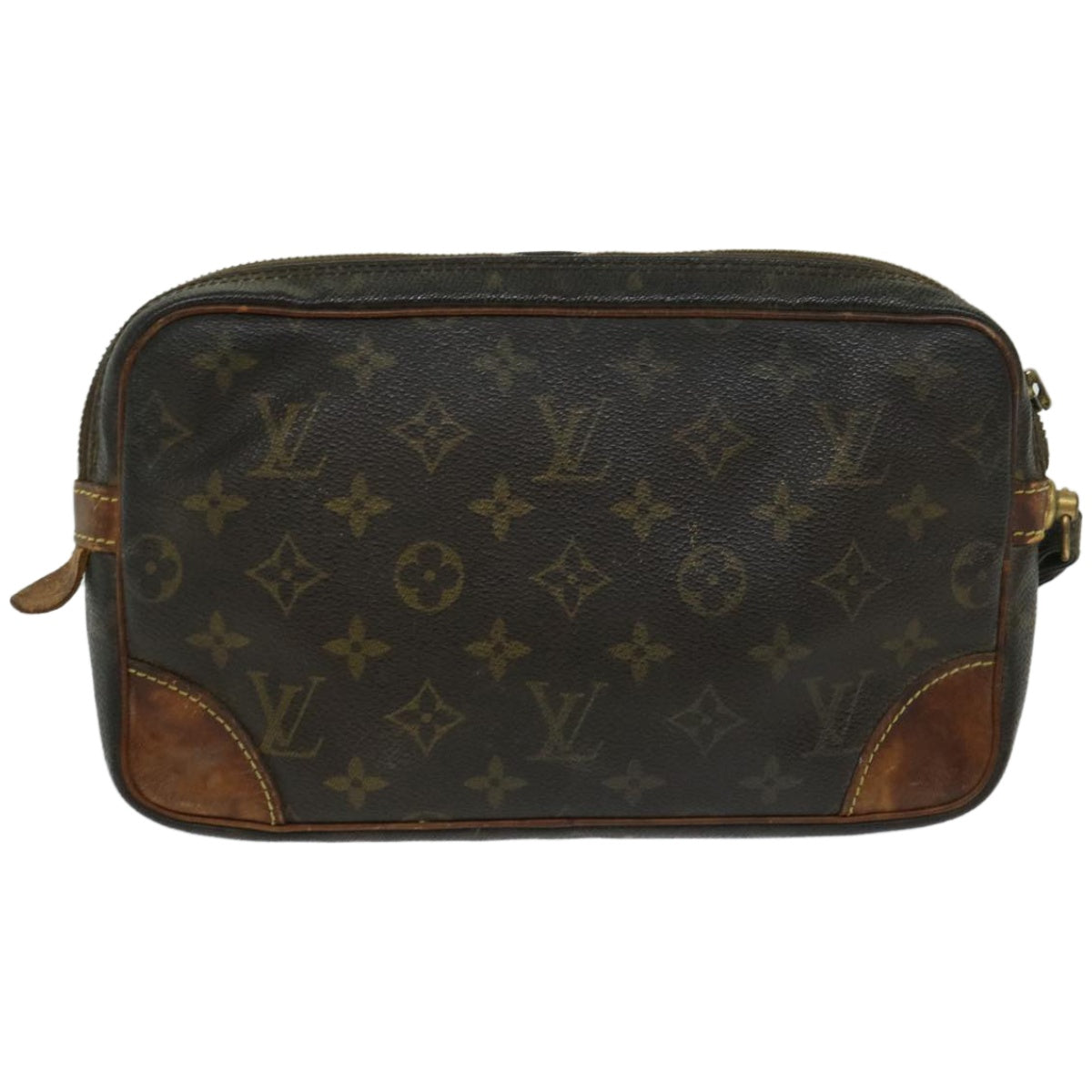 LOUIS VUITTON Monogram Marly Dragonne GM Clutch Bag M51825 LV Auth bs12194