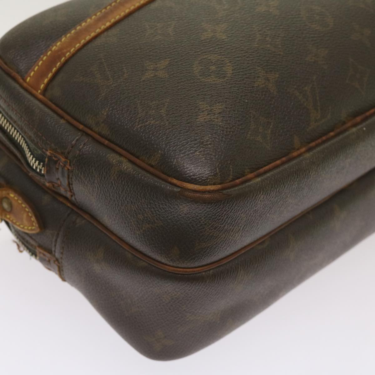 LOUIS VUITTON Monogram Reporter PM Shoulder Bag M45254 LV Auth bs12230