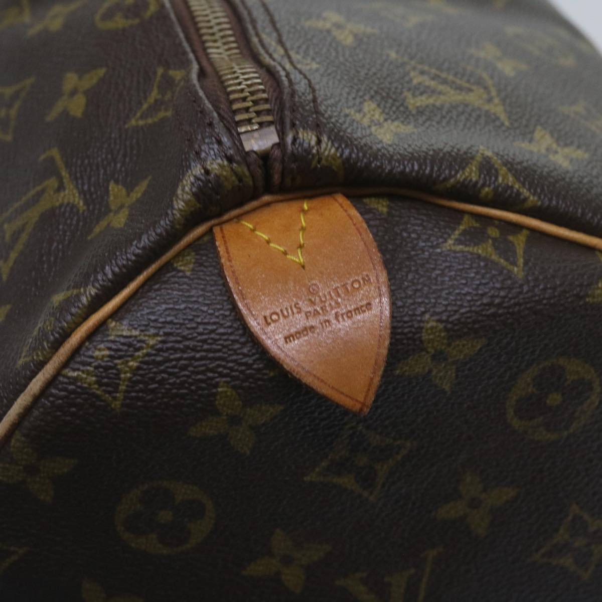 LOUIS VUITTON Monogram Keepall 50 Boston Bag Vintage M41426 LV Auth bs12239