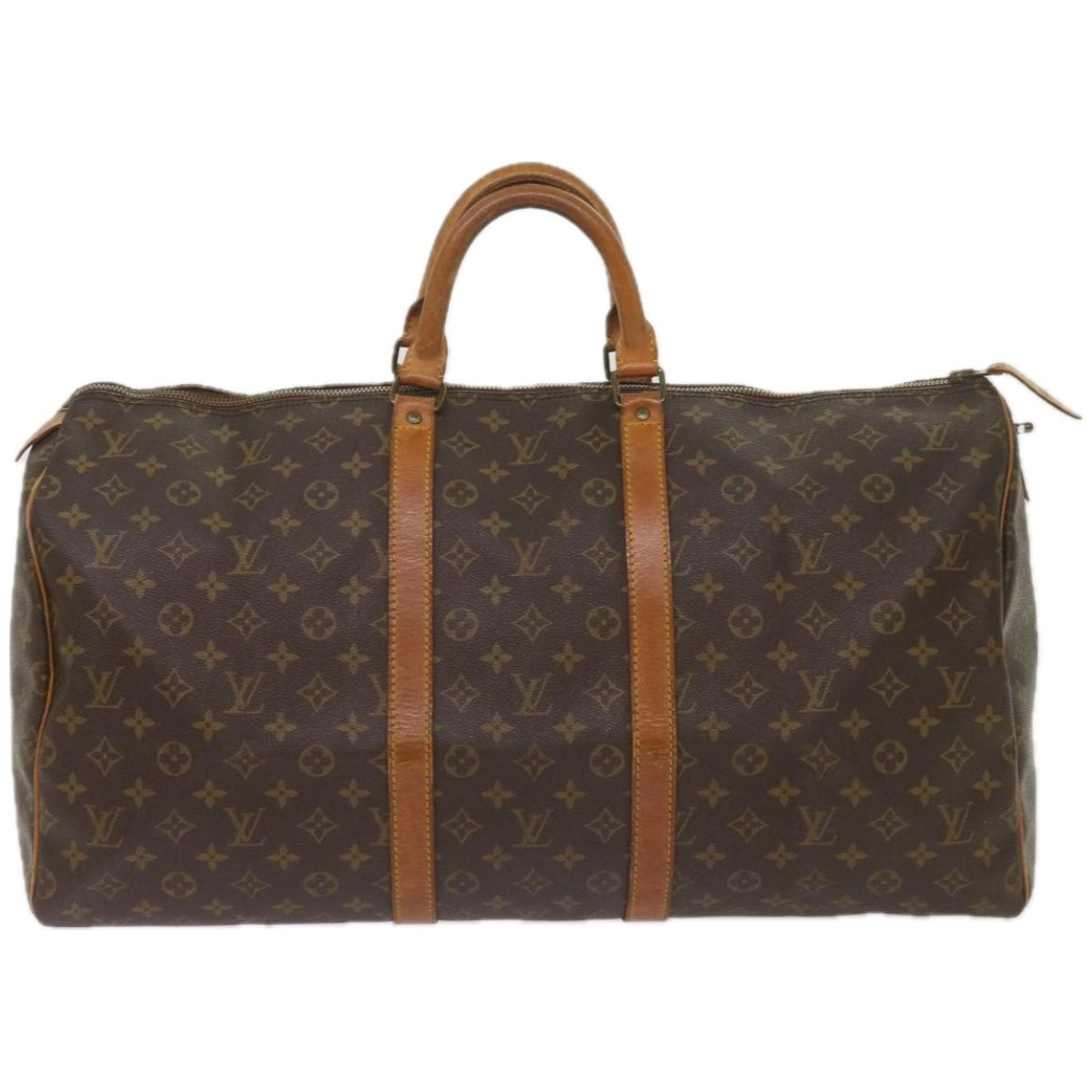 LOUIS VUITTON Monogram Keepall 50 Boston Bag Vintage M41426 LV Auth bs12239