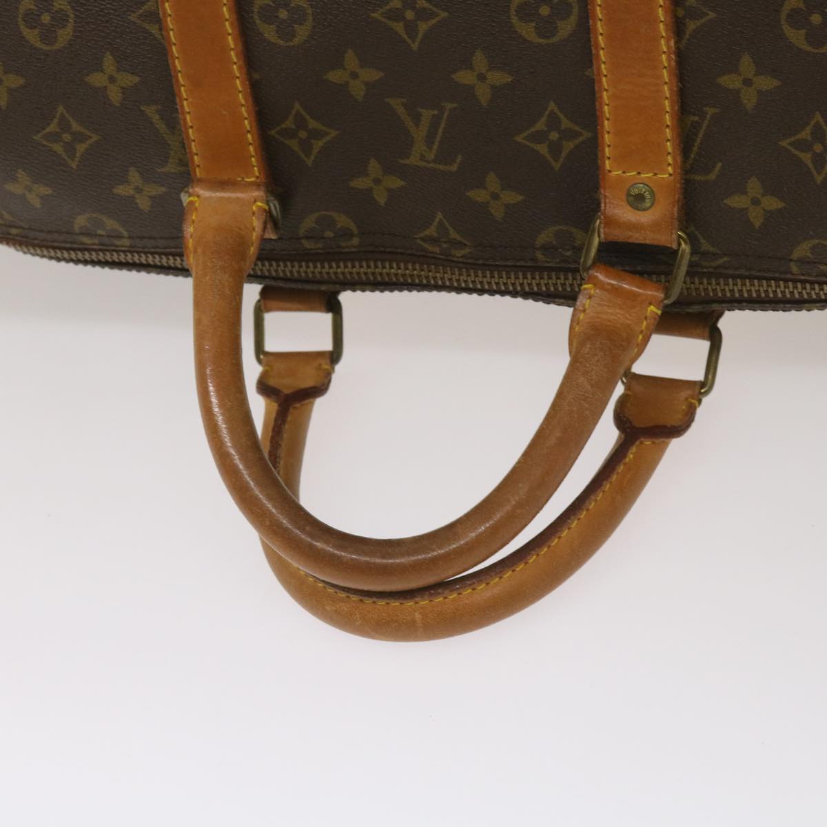 LOUIS VUITTON Monogram Keepall 50 Boston Bag Vintage M41426 LV Auth bs12239