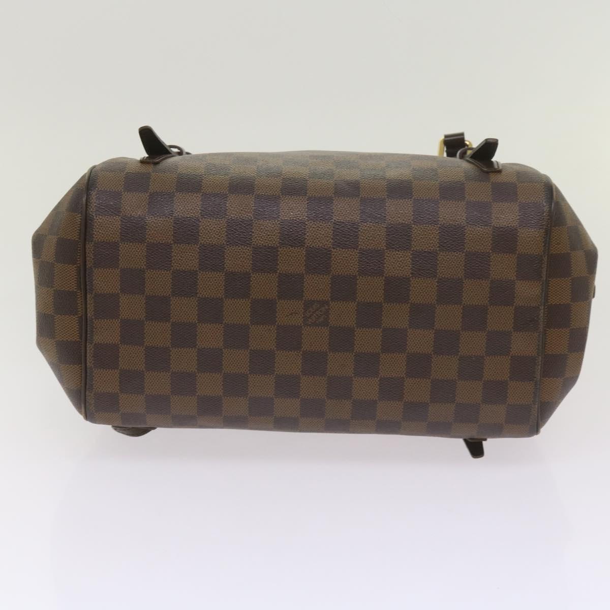 LOUIS VUITTON Damier Ebene Rivington GM Hand Bag N41158 LV Auth bs12247