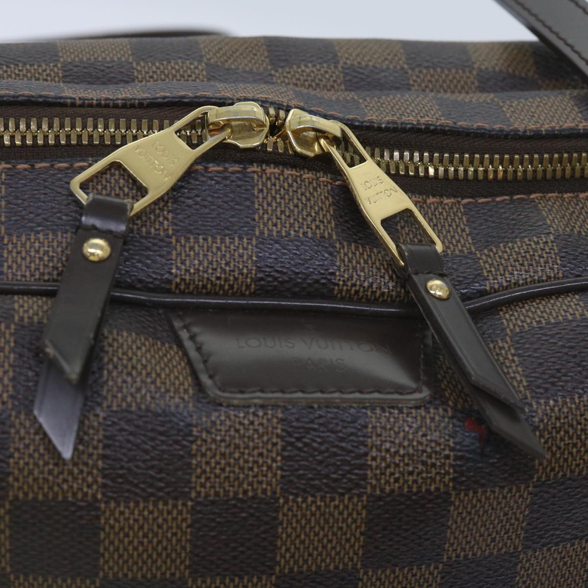 LOUIS VUITTON Damier Ebene Rivington GM Hand Bag N41158 LV Auth bs12247