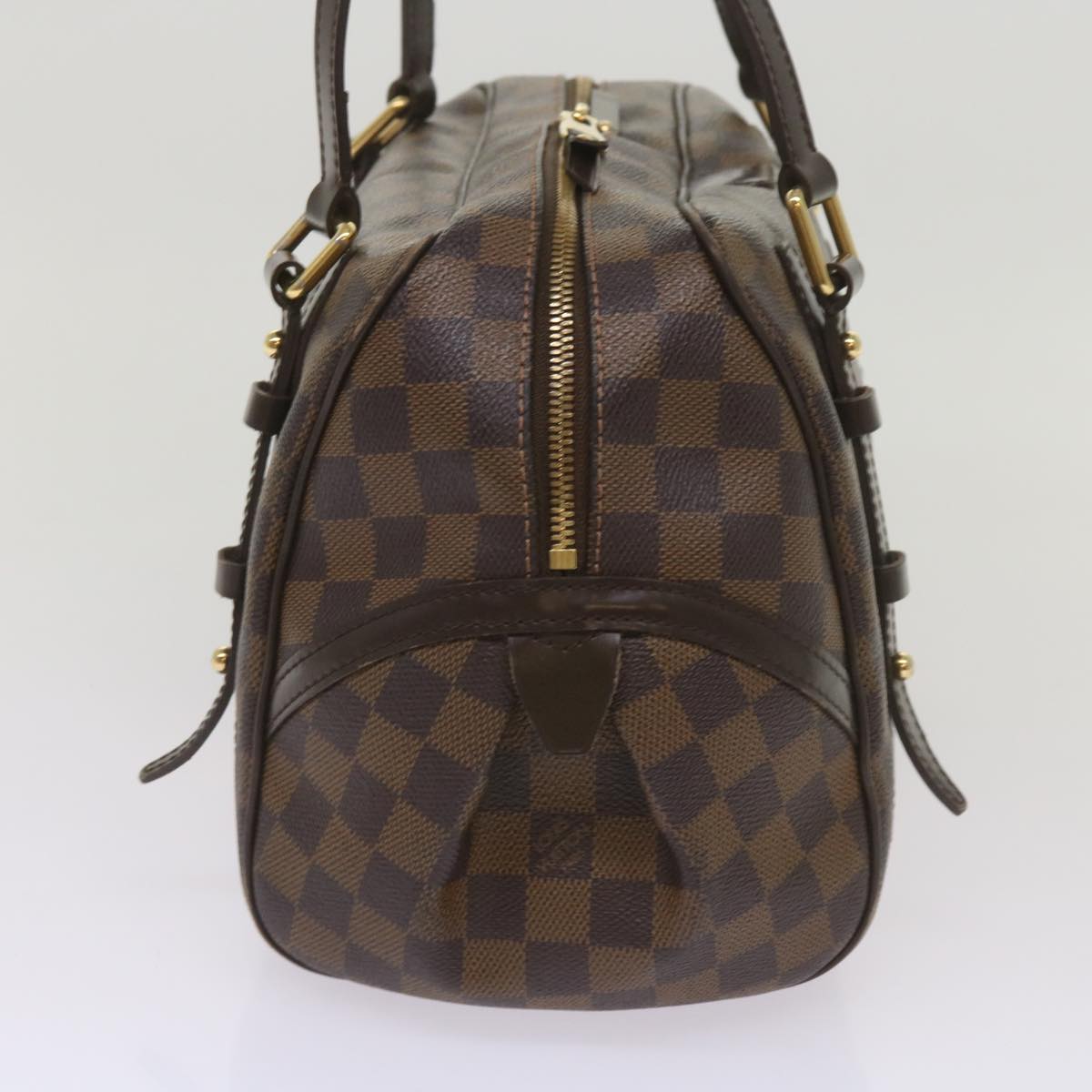 LOUIS VUITTON Damier Ebene Rivington GM Hand Bag N41158 LV Auth bs12247