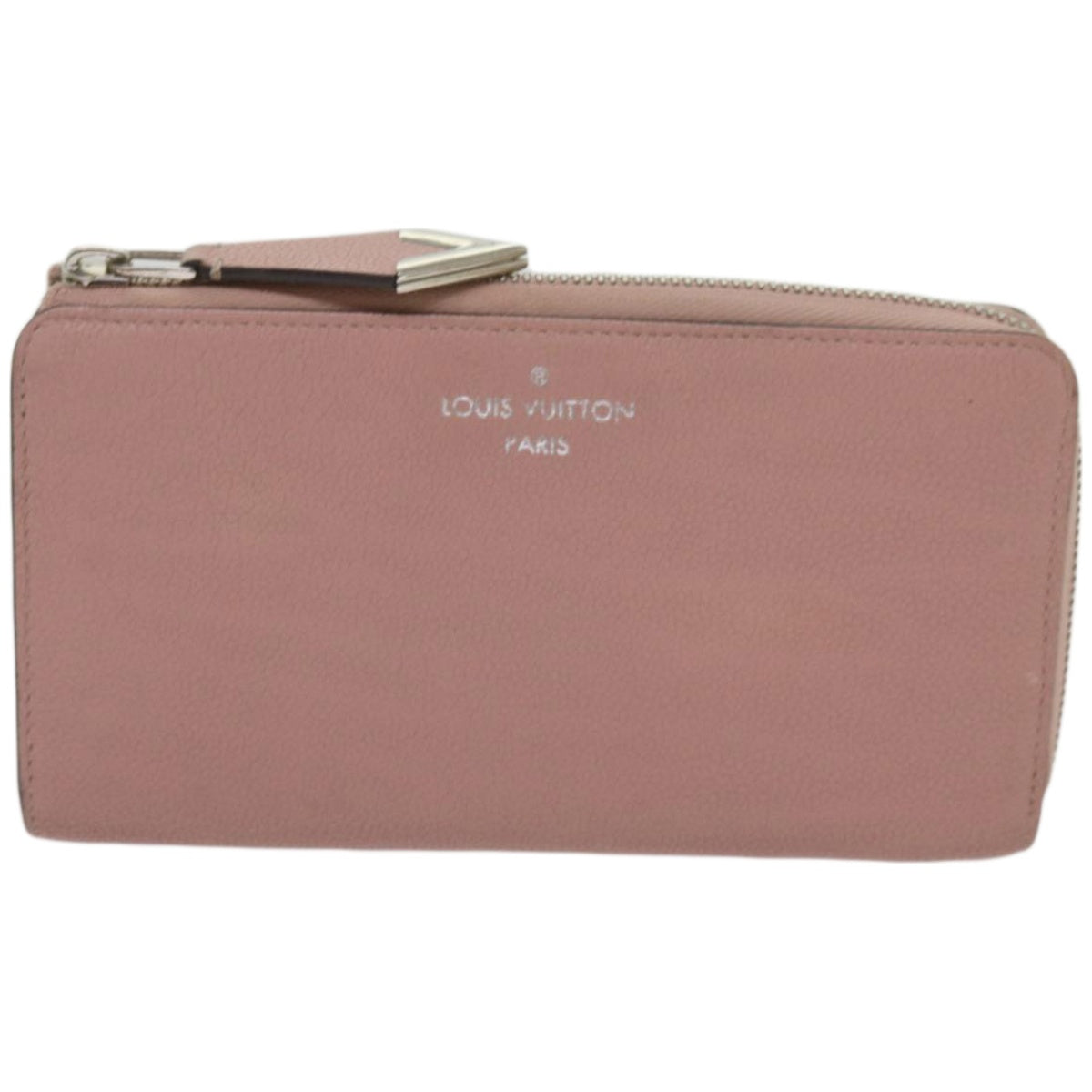 LOUIS VUITTON Portefeuille Comet Long Wallet Leather Pink M60148 LV Auth bs12277