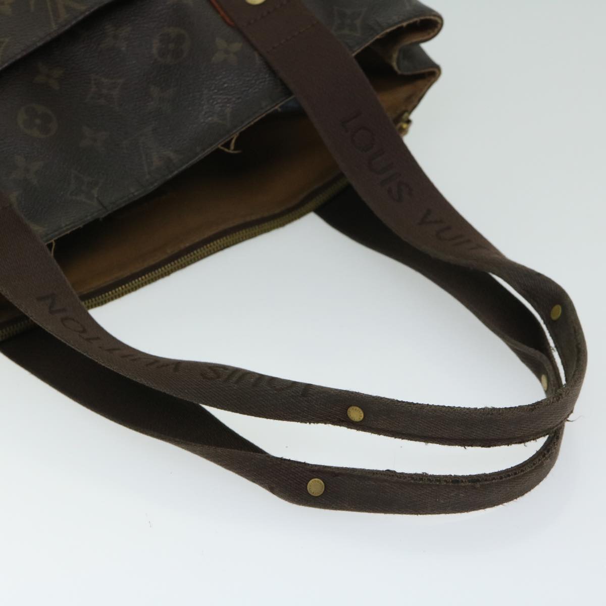 LOUIS VUITTON Monogram Cabas Bobul Tote Bag M53013 LV Auth bs12300