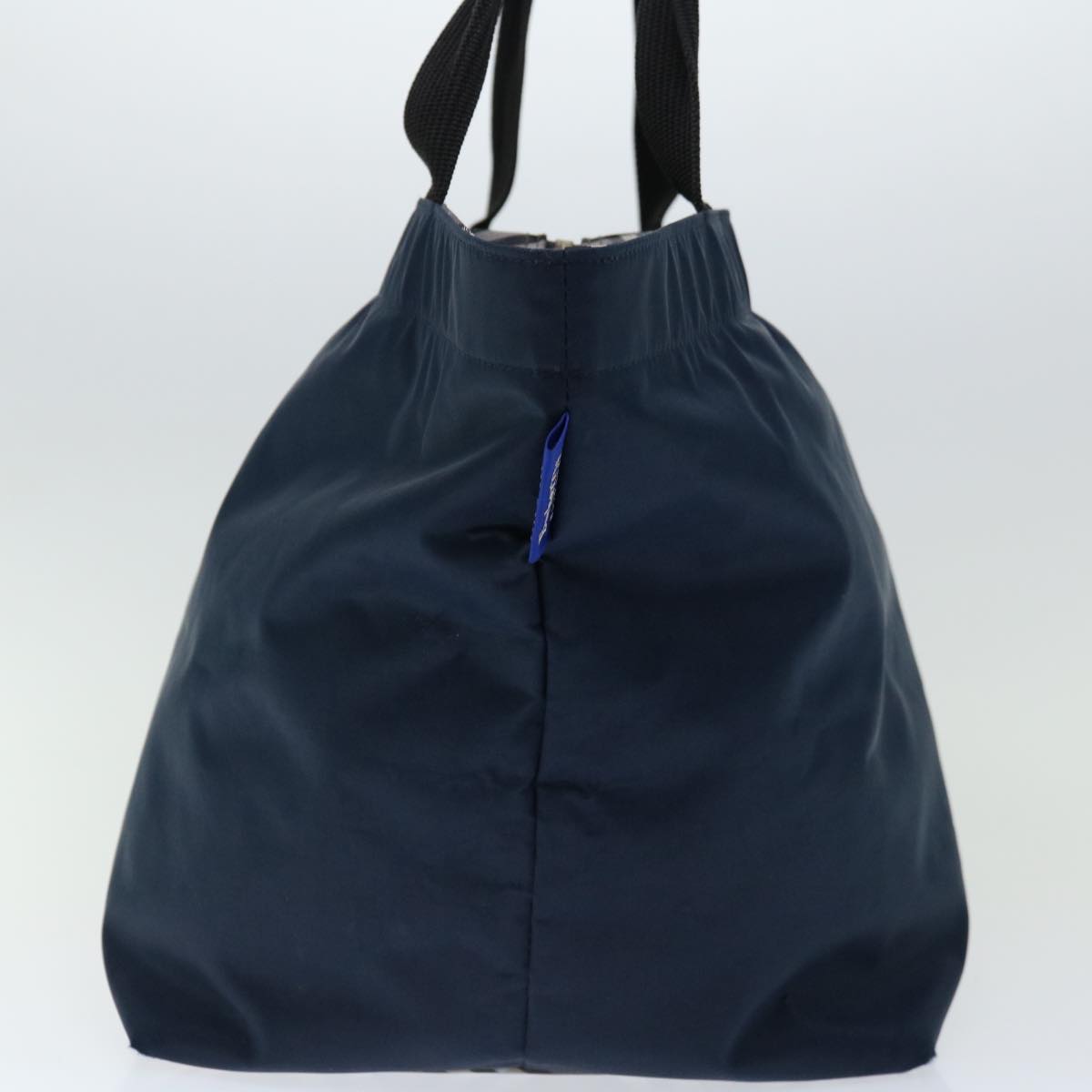 Burberrys Blue Label Hand Bag Nylon Navy Auth bs12309