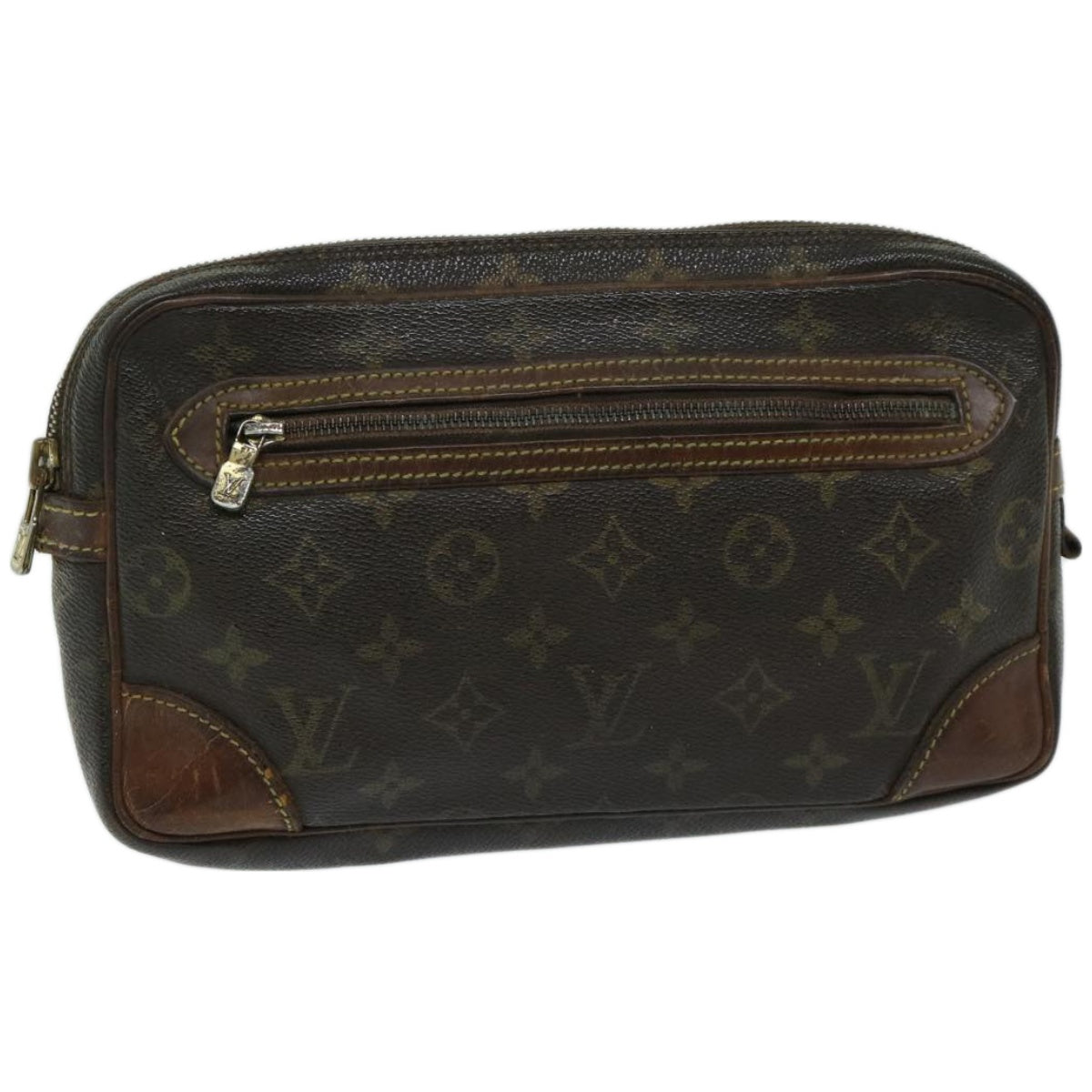 LOUIS VUITTON Monogram Marly Dragonne GM Clutch Bag M51825 LV Auth bs12344