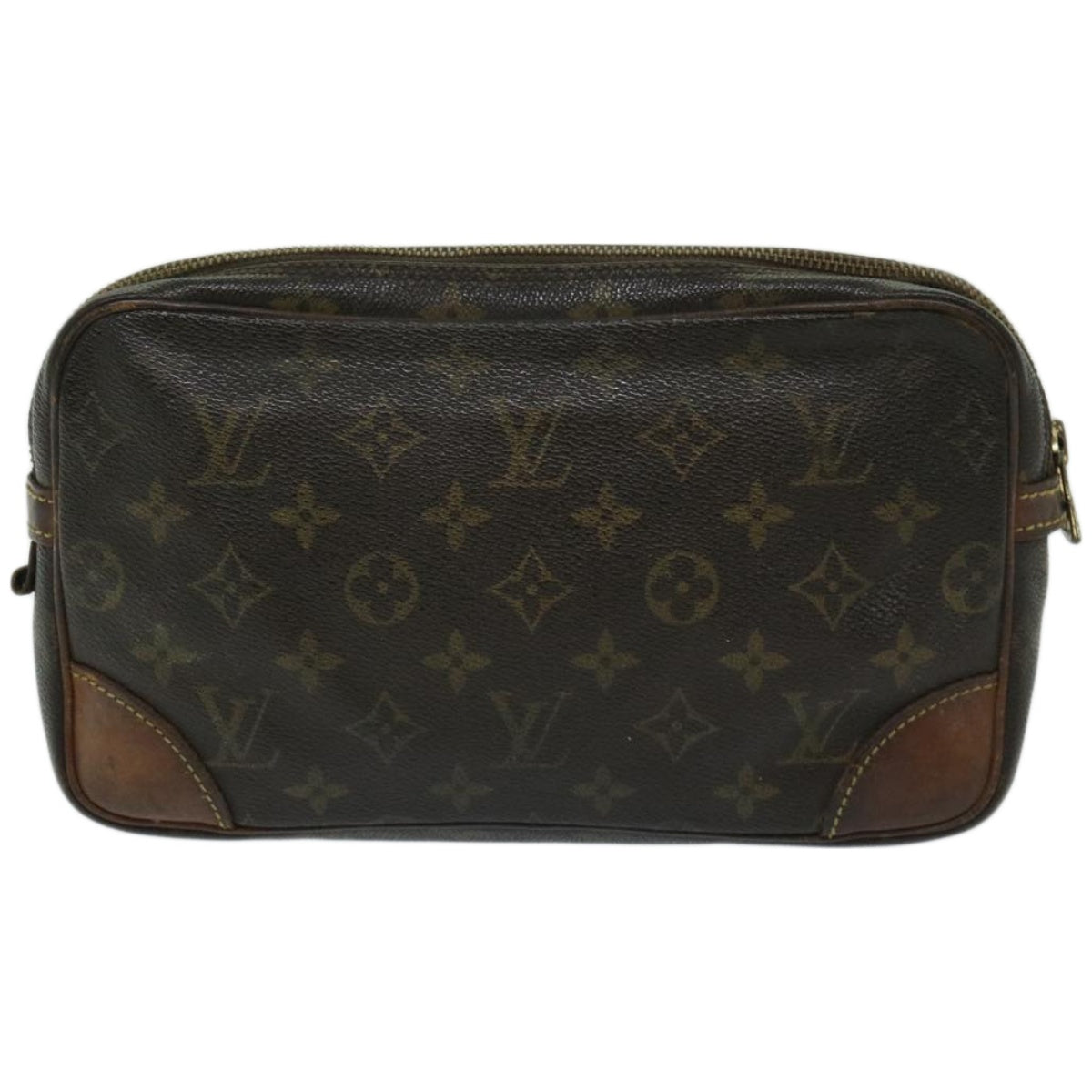 LOUIS VUITTON Monogram Marly Dragonne GM Clutch Bag M51825 LV Auth bs12344