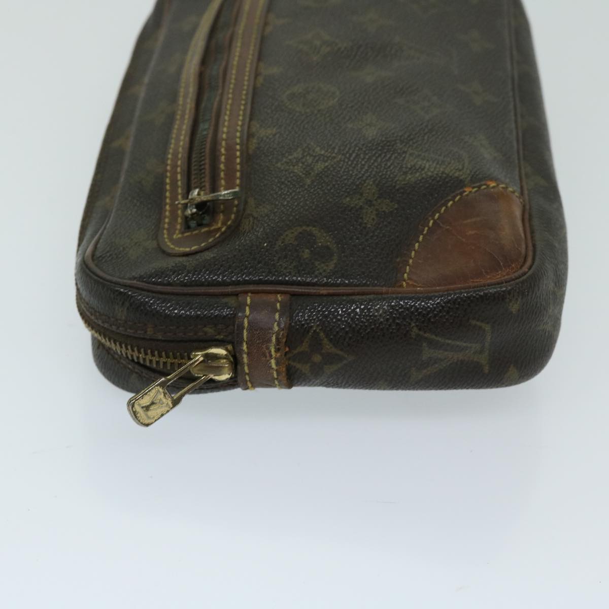 LOUIS VUITTON Monogram Marly Dragonne GM Clutch Bag M51825 LV Auth bs12344