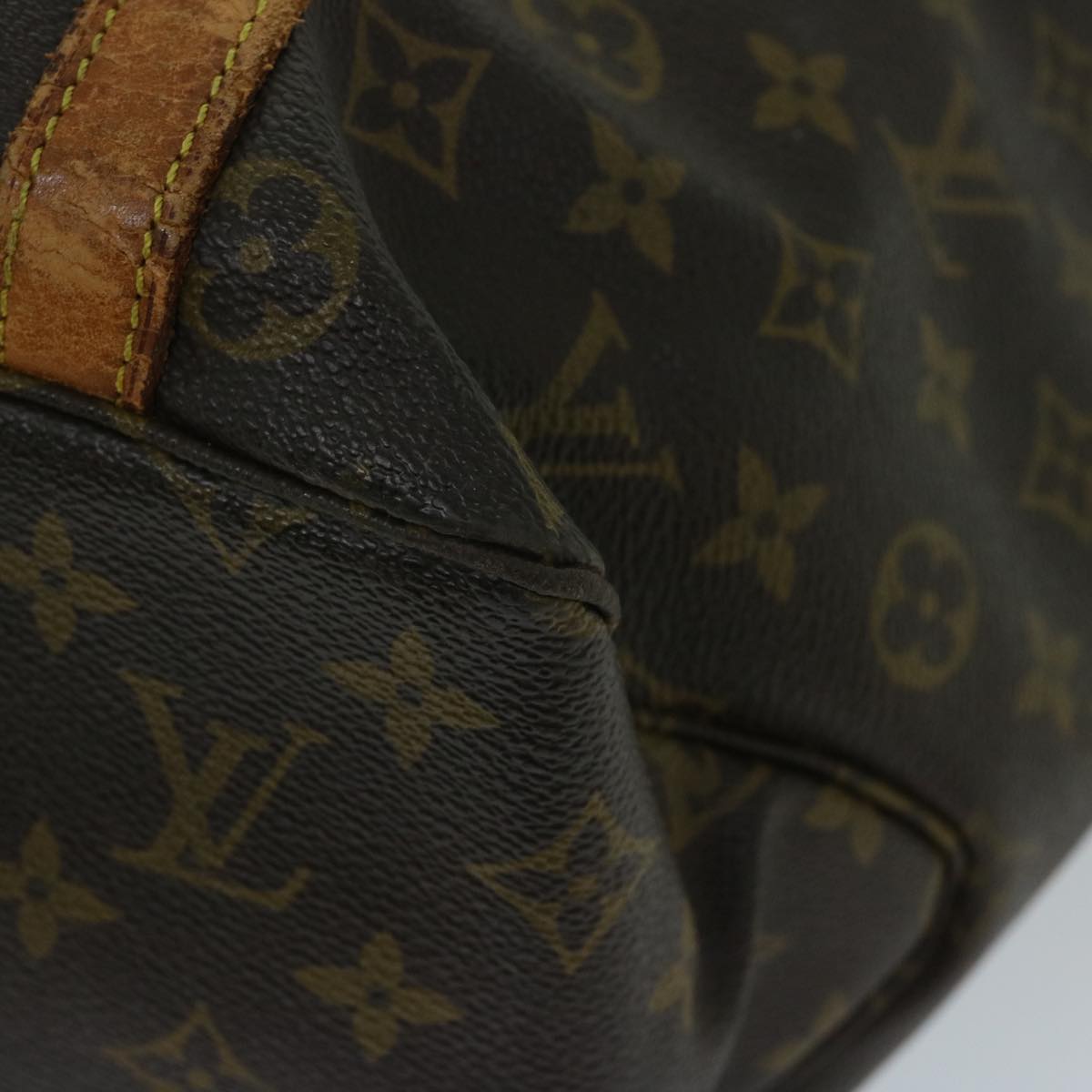 LOUIS VUITTON Monogram Sac Shopping GM Tote Bag M51110 LV Auth bs12359