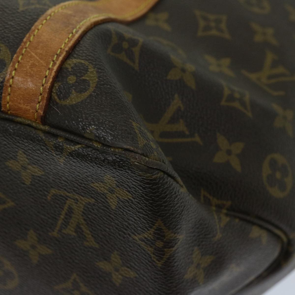 LOUIS VUITTON Monogram Sac Shopping GM Tote Bag M51110 LV Auth bs12359