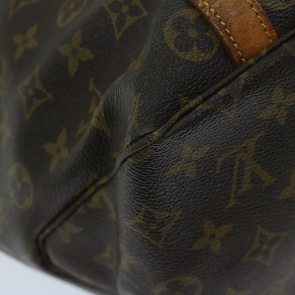 LOUIS VUITTON Monogram Sac Shopping GM Tote Bag M51110 LV Auth bs12359