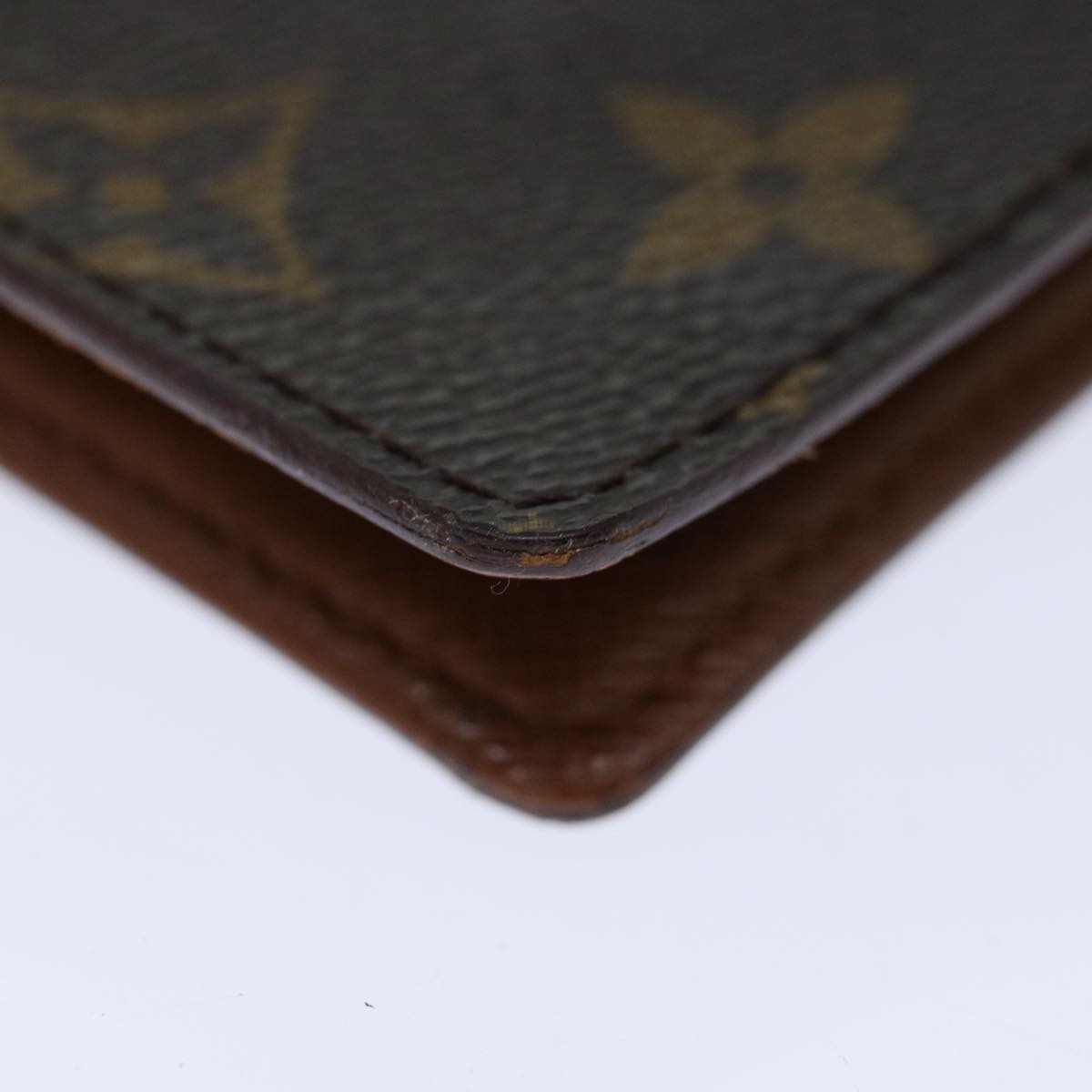 LOUIS VUITTON Monogram Agenda PM Day Planner Cover R20005 LV Auth bs12398