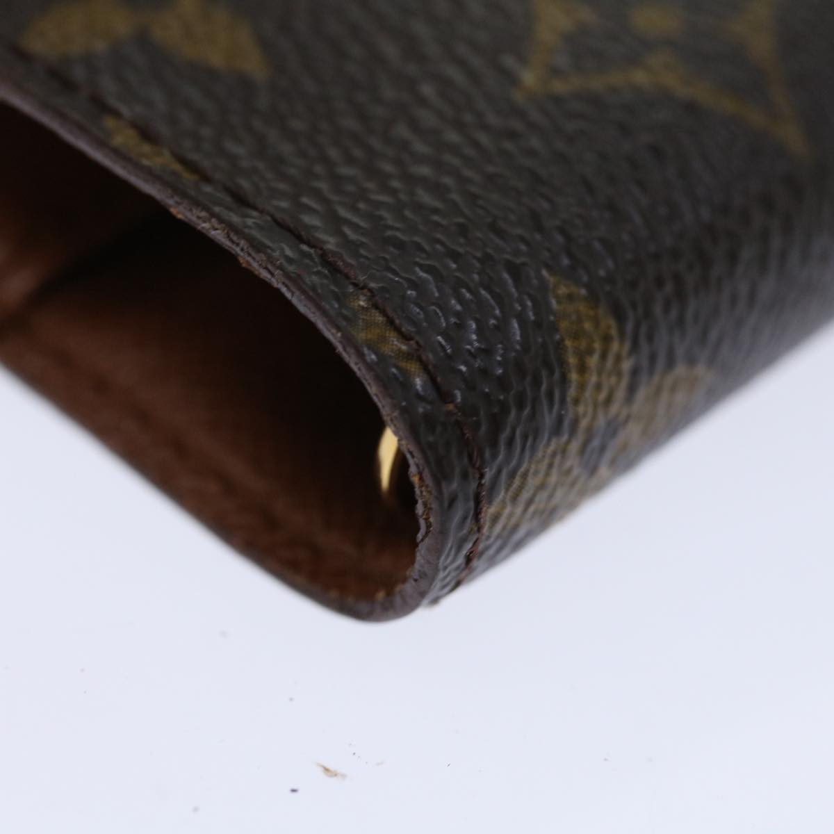 LOUIS VUITTON Monogram Agenda PM Day Planner Cover R20005 LV Auth bs12398