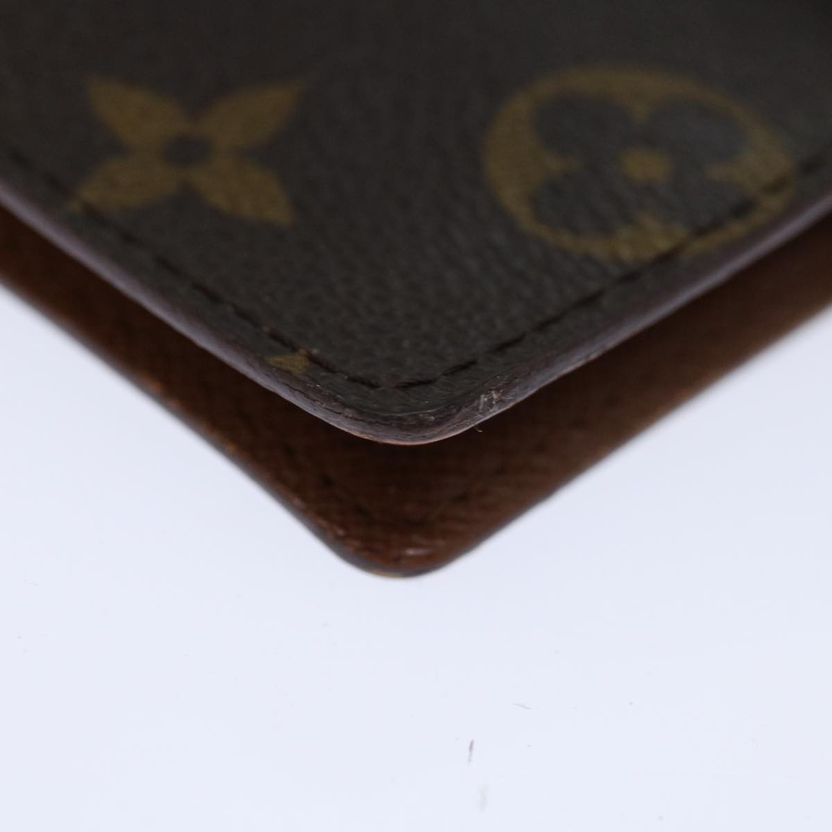 LOUIS VUITTON Monogram Agenda PM Day Planner Cover R20005 LV Auth bs12398