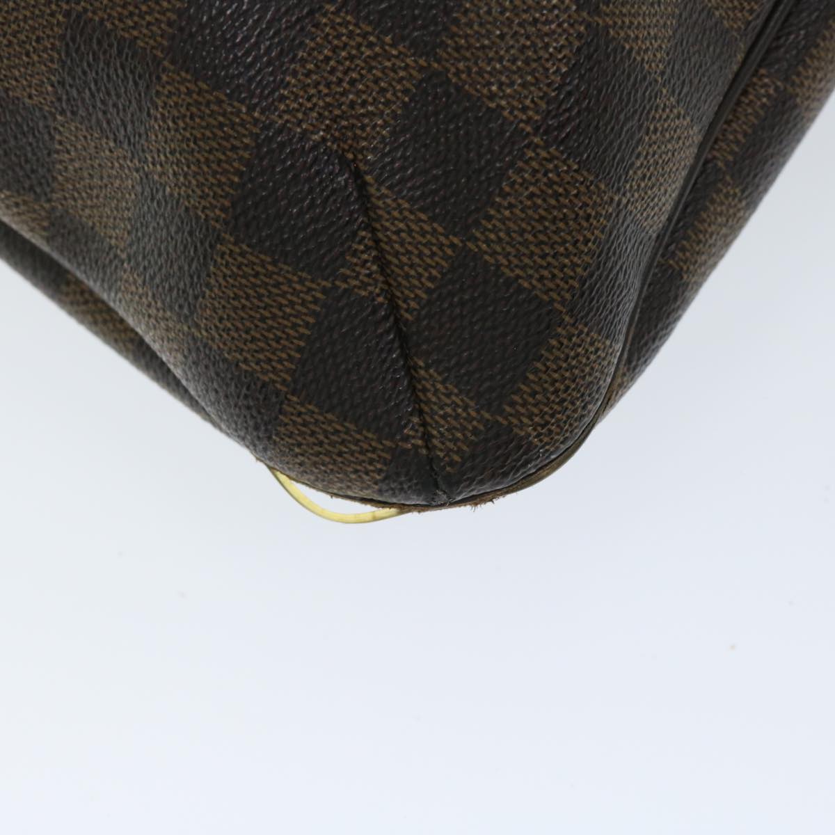 LOUIS VUITTON Damier Ebene Bloomsbury PM Shoulder Bag N42251 LV Auth bs12418