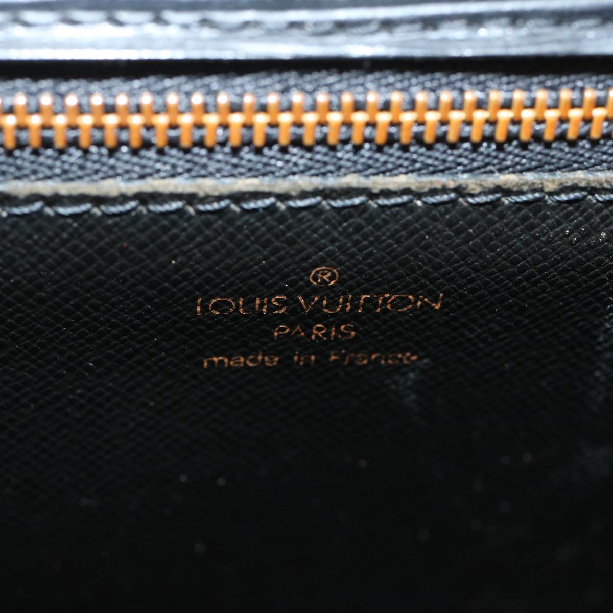 LOUIS VUITTON Epi Monceau 28 Hand Bag Black M52122 LV Auth bs12525