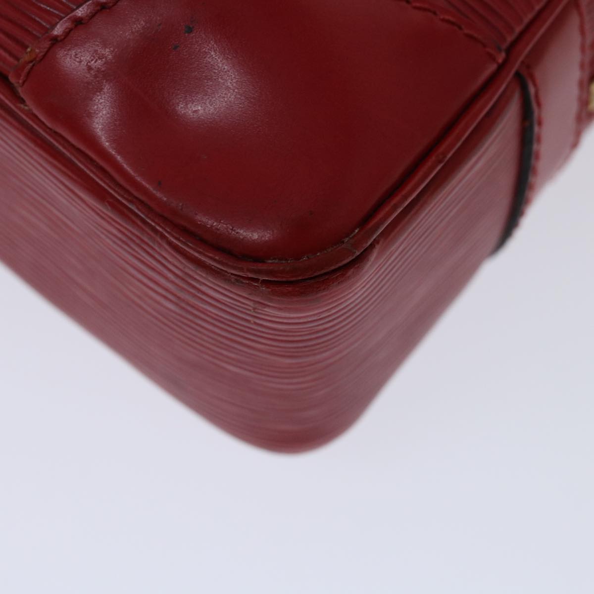 LOUIS VUITTON Epi Porte Documents Voyage Business Bag Red M54477 LV Auth bs12530