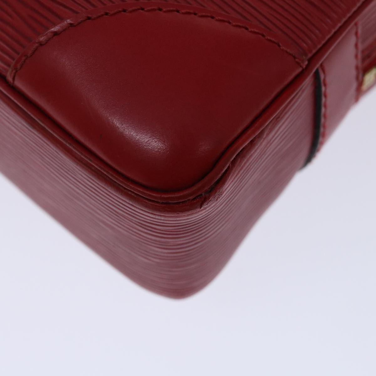 LOUIS VUITTON Epi Porte Documents Voyage Business Bag Red M54477 LV Auth bs12530