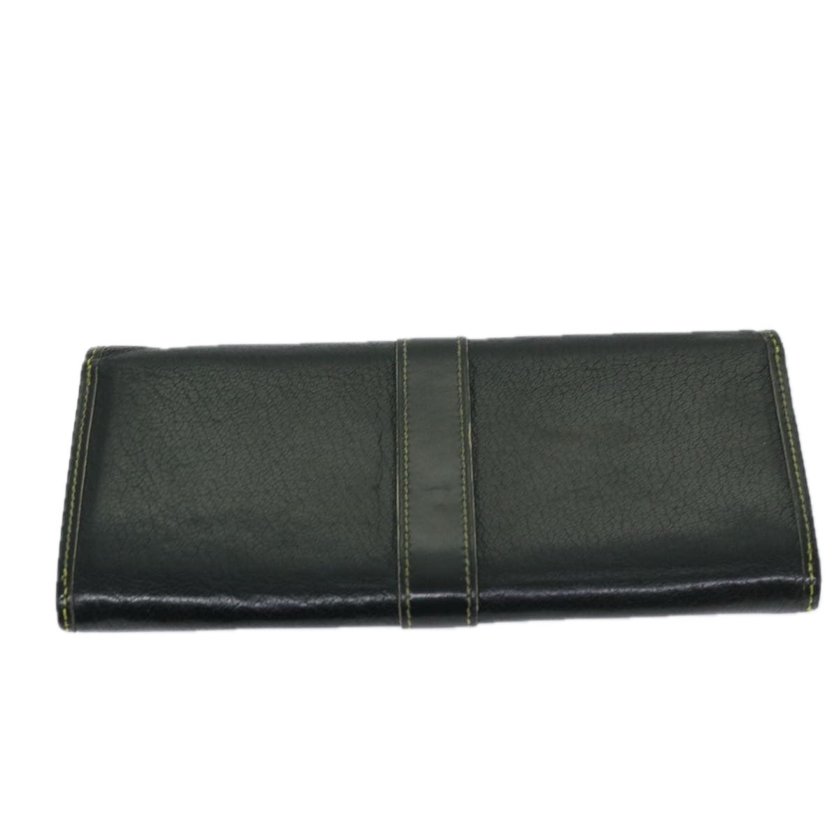 LOUIS VUITTON Suhari Portefeuille Favot Long Wallet Noir M95645 LV Auth bs12650