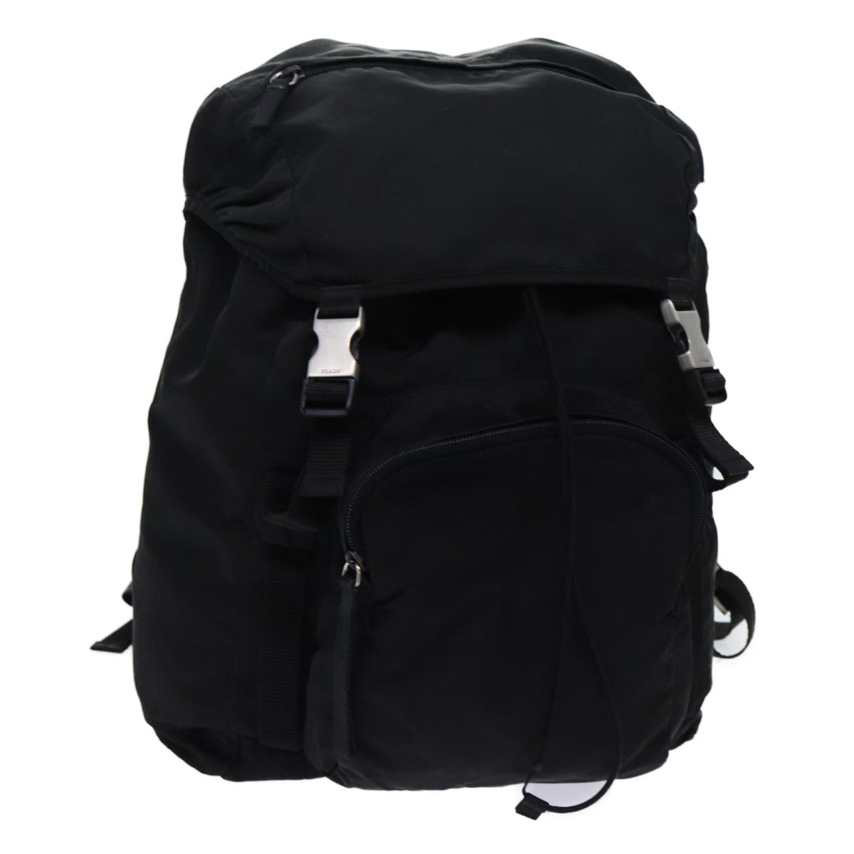 PRADA Backpack Nylon Black Auth bs12816