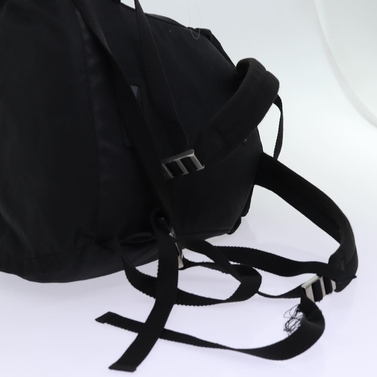 PRADA Backpack Nylon Black Auth bs12816