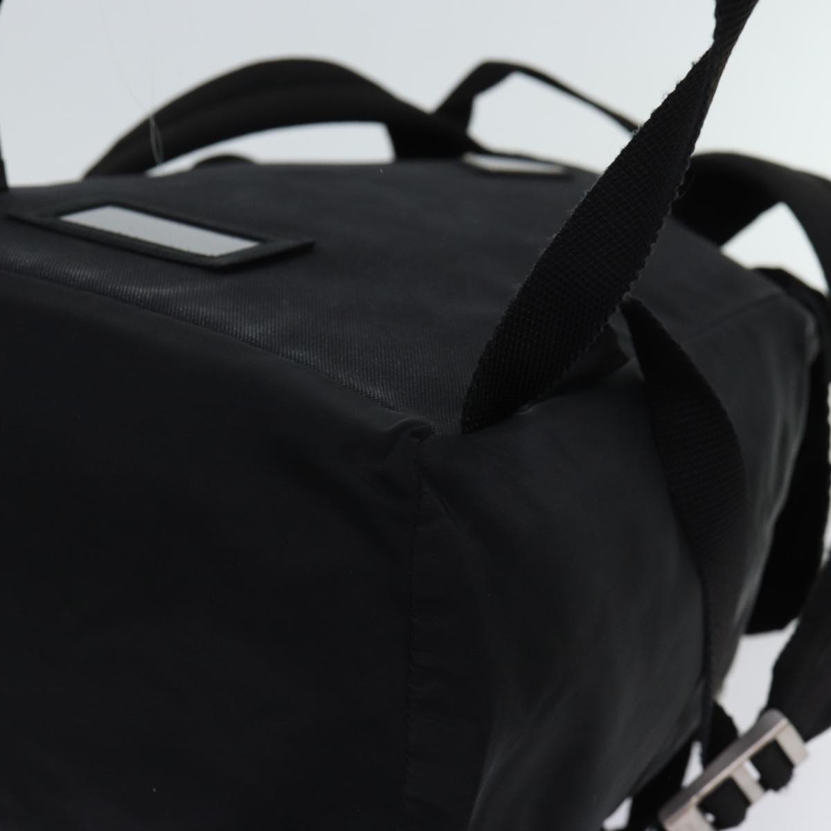 PRADA Backpack Nylon Black Auth bs12816