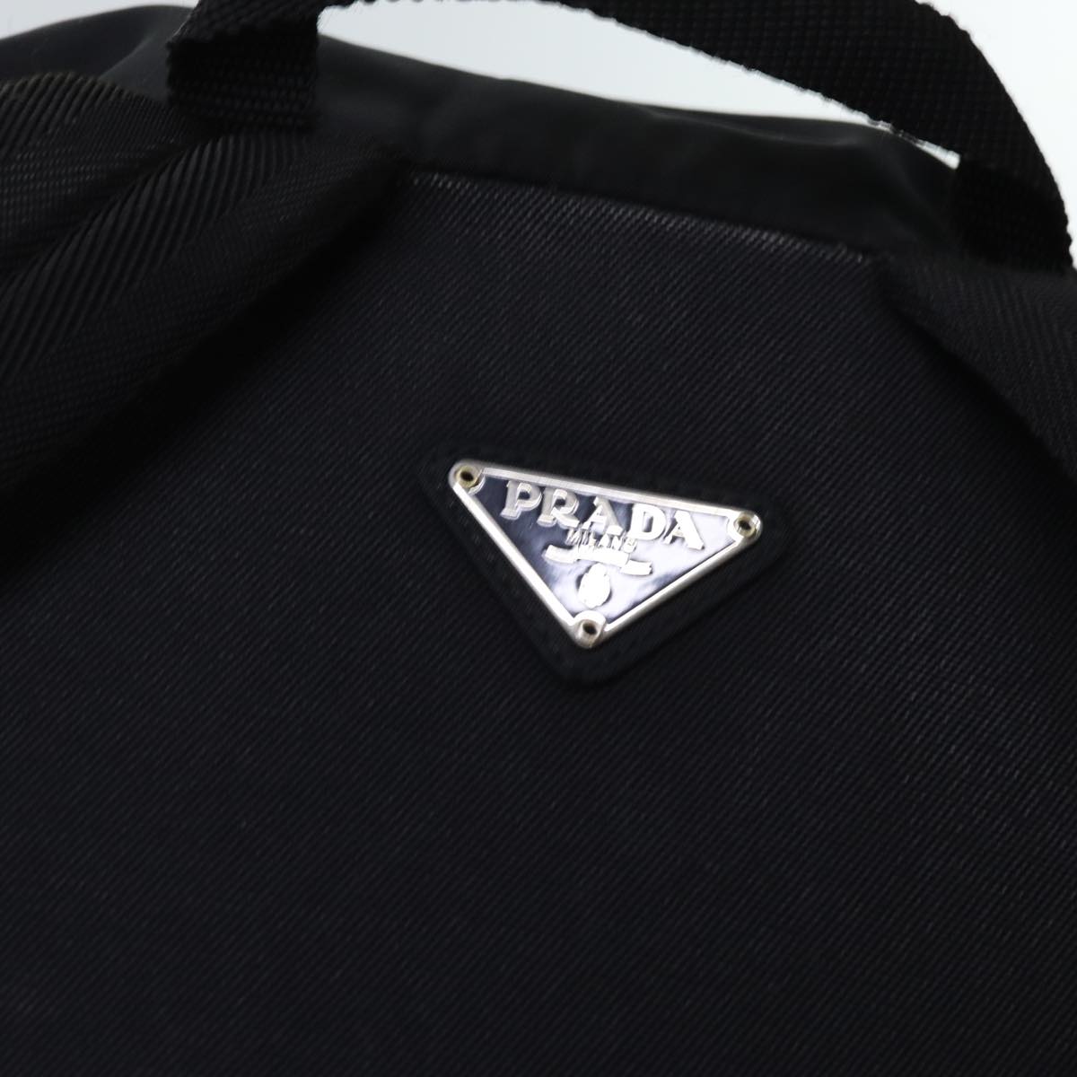 PRADA Backpack Nylon Black Auth bs12816