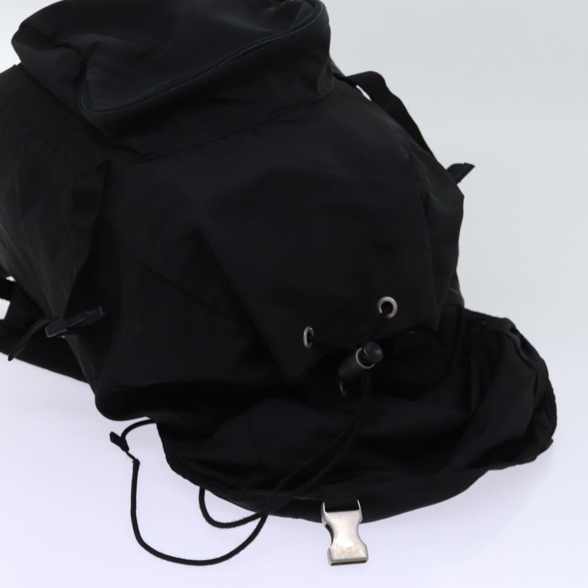 PRADA Backpack Nylon Black Auth bs12816