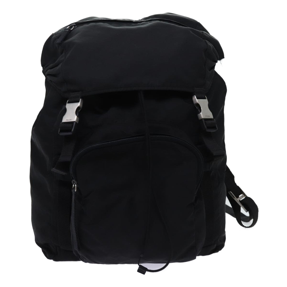 PRADA Backpack Nylon Black Auth bs12816