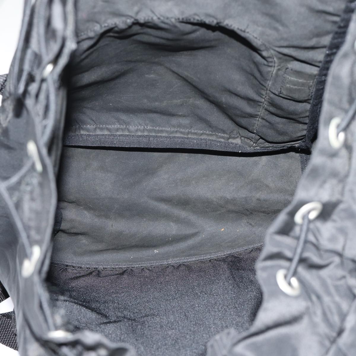 PRADA Backpack Nylon Black Auth bs12816