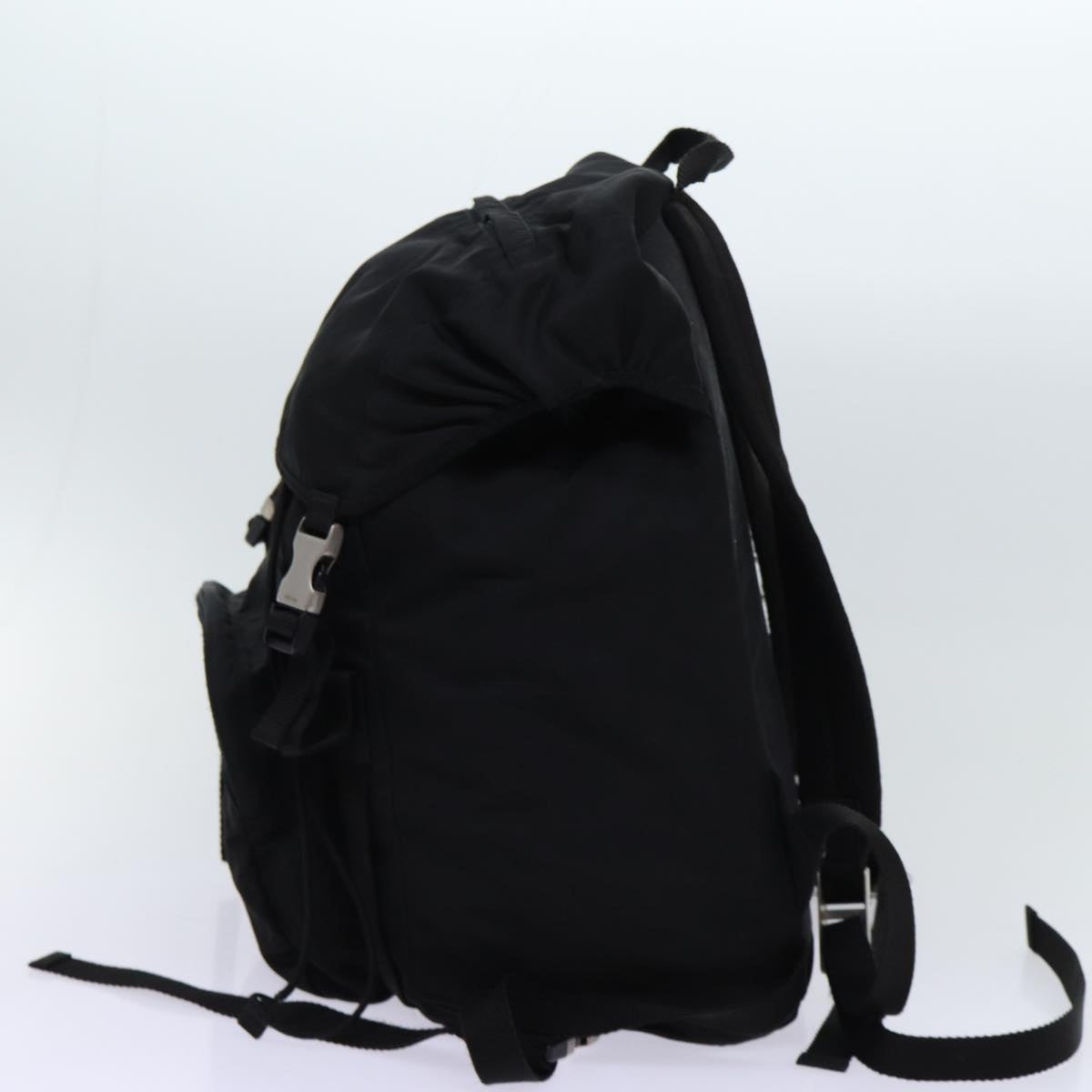 PRADA Backpack Nylon Black Auth bs12816