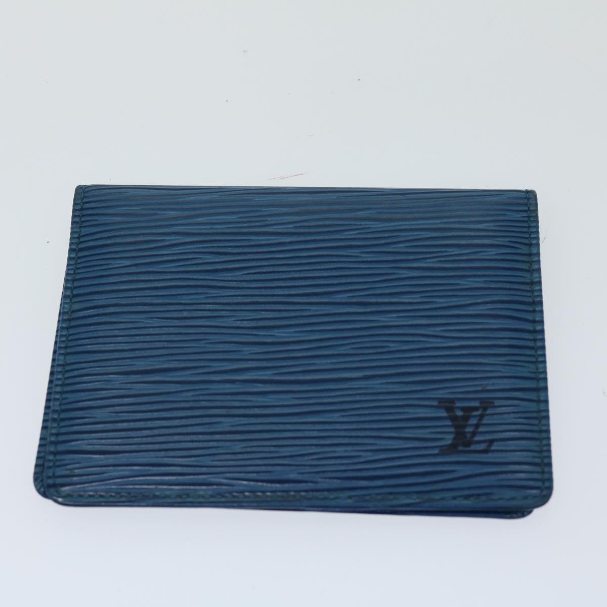 LOUIS VUITTON Epi Key Case Card Case 4Set Black Blue yellow LV Auth bs12975