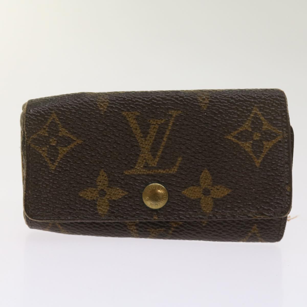 LOUIS VUITTON Monogram Key Case 10set LV Auth bs12994