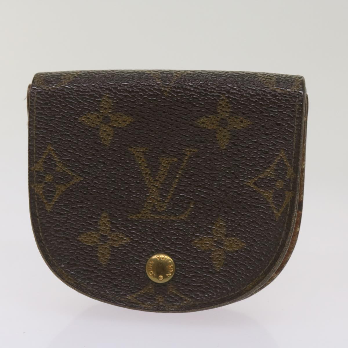 LOUIS VUITTON Monogram Coin Purse 8Set LV Auth bs12995