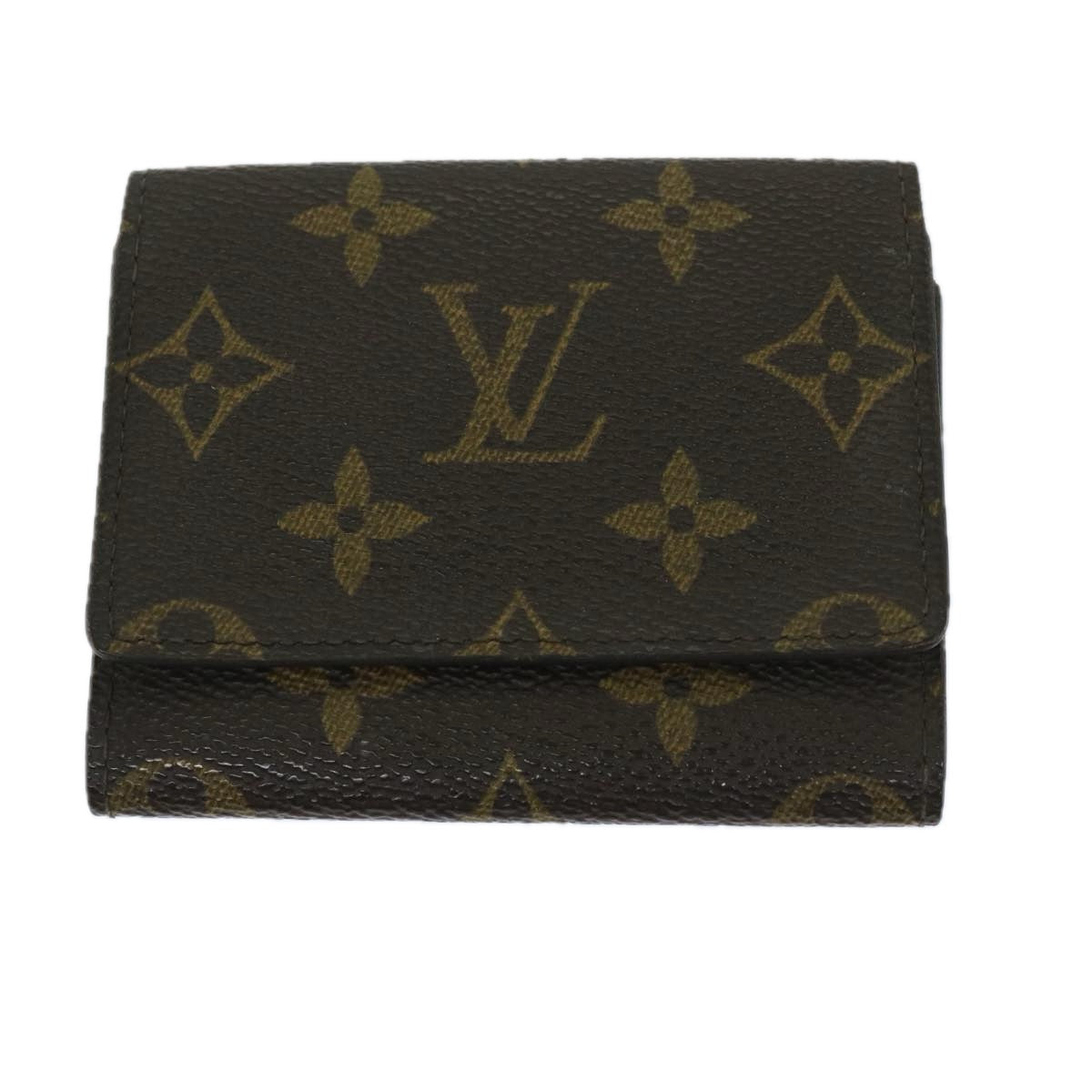 LOUIS VUITTON Monogram Card Case 5Set LV Auth bs12996