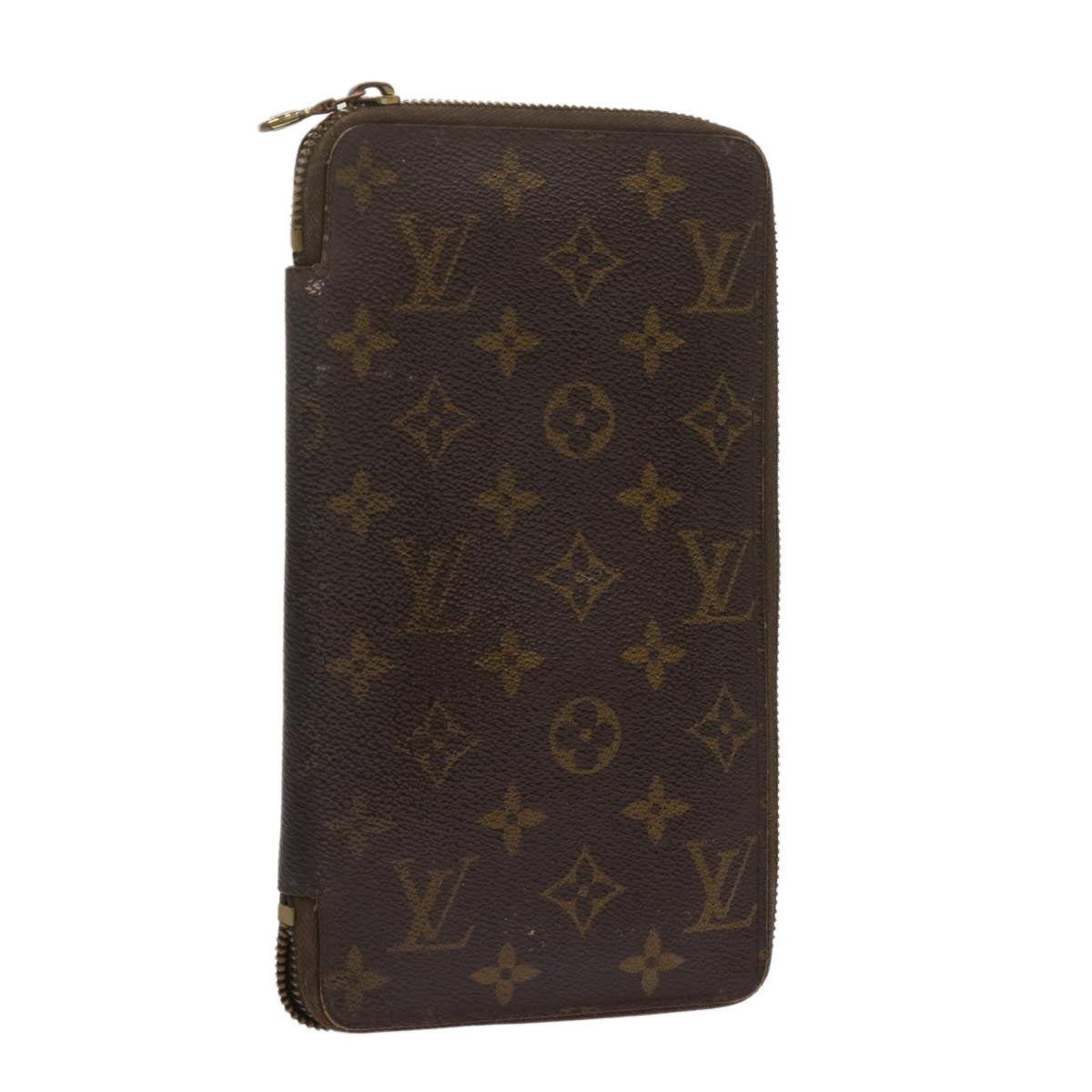 LOUIS VUITTON Monogram Organizer De Voyage Travel Case M60120 LV Auth bs13005